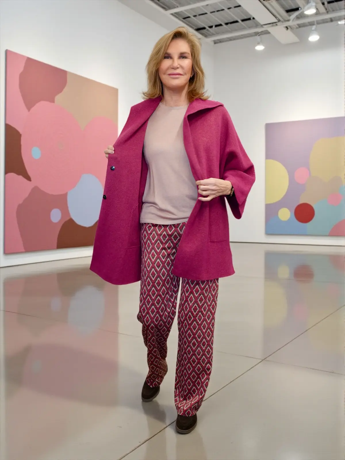 Jersey Cashmere Praga (Rosa)